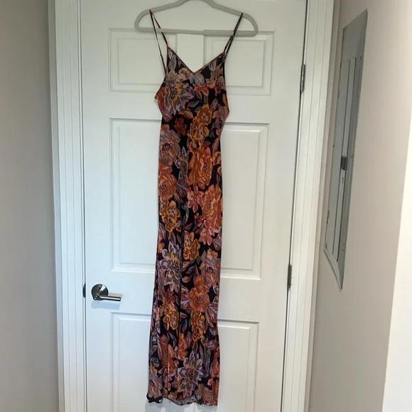 EUC Hunter Bell Jenna Dress in Painterly Floral Sz M - Picture 7 of 7